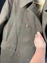 Load image into Gallery viewer, Original WW2 British Army Soldiers Greatcoat - 46&quot; Chest
