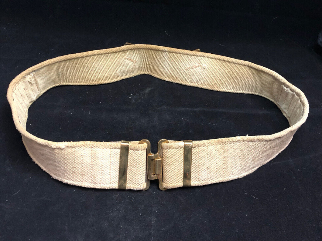 Original WW2 British Army 37 Pattern Economy Pattern Combat Belt - 36