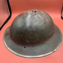 Load image into Gallery viewer, Original WW2 Mk2 British Army Brodie Combat Helmet
