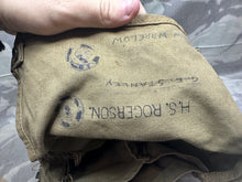 Load image into Gallery viewer, Original WW2 British Army GSR Gas Mask Bag - Early Pattern
