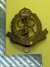 Load image into Gallery viewer, Original British Army GVI Military Police Cap Badge
