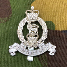Load image into Gallery viewer, Original British Staybrite Army Cap Badge - Adjutant General&#39;s Corps - The Militaria Shop

