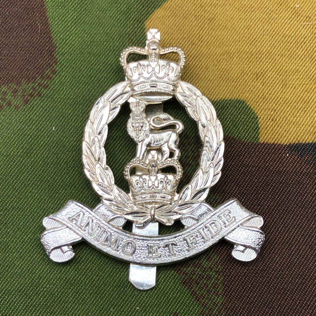 Original British Staybrite Army Cap Badge - Adjutant General's Corps - The Militaria Shop