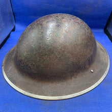 Load image into Gallery viewer, Original WW2 British Army Mk2 Brodie Combat Helmet
