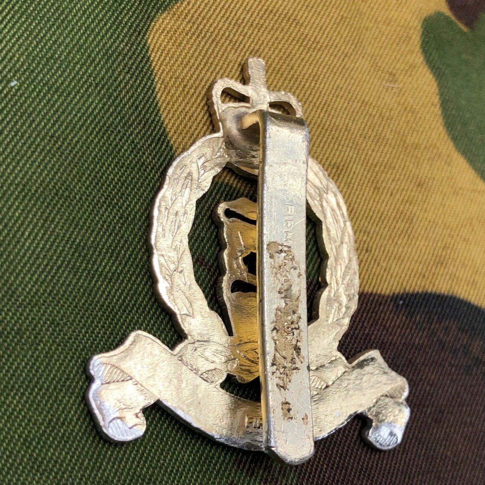 Original British Staybrite Army Cap Badge - Adjutant General's Corps - The Militaria Shop