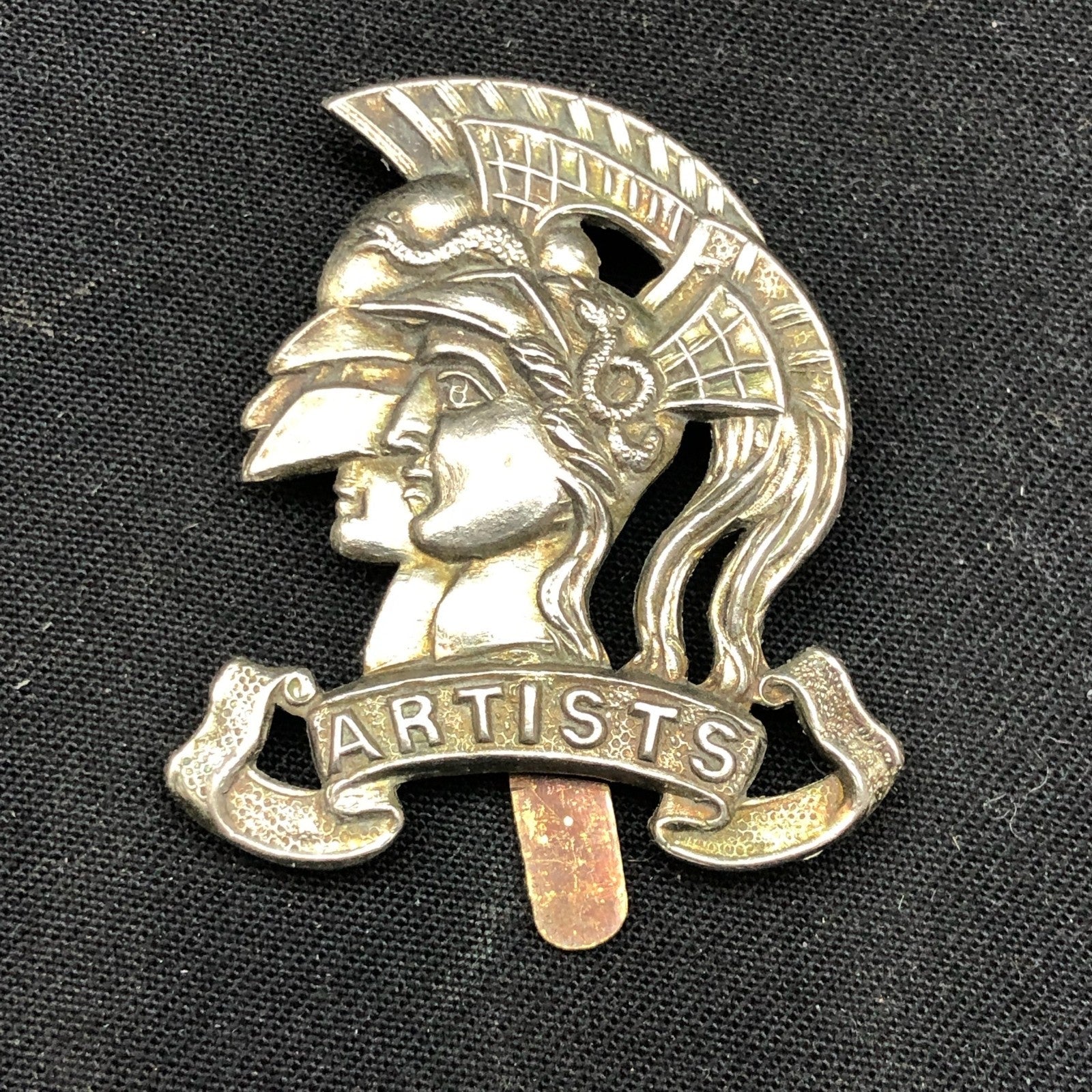 28th London Regiment (Artist's Rifles) - Original British Army Cap Bad