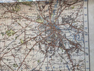Original WW2 British Army OS Map of Great Britain - Debry - The Militaria Shop