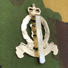 Original British Staybrite Army Cap Badge - Adjutant General's Corps - The Militaria Shop