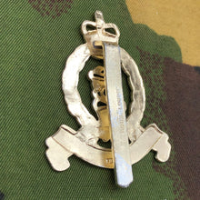 Load image into Gallery viewer, Original British Staybrite Army Cap Badge - Adjutant General&#39;s Corps - The Militaria Shop
