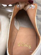 Genuine British Army Women's White Summer Shoes - WW2 Pattern - Size UK 12 L - The Militaria Shop