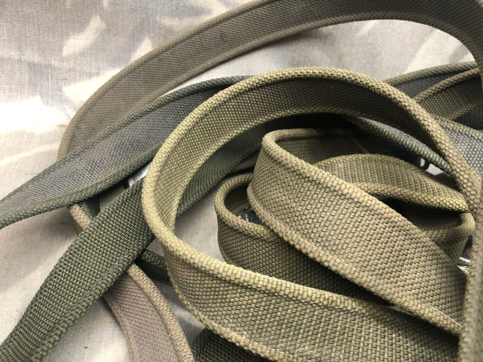 Genuine British Army SLR Rifle Sling / Shoulder Strap - Used Good Condition - The Militaria Shop