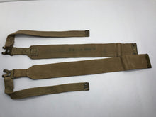 Charger l&#39;image dans la galerie, Original WW2 British Army L Strap 37 Pattern Set - Wartime Dated - Old Stock
