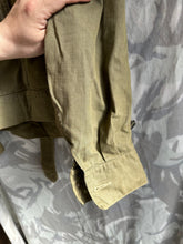 Load image into Gallery viewer, Original WW2 British Army Denim Battledress Jacket - Economy Pattern
