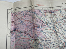 Lade das Bild in den Galerie-Viewer, Original WW2 British Army / RAF Map - Allahabad
