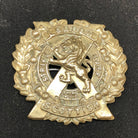 Genuine WW2 British Army Brass Cap Badge - London Scottish - The Militaria Shop