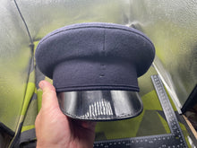 Charger l&#39;image dans la galerie, Original British Army / Prison Officer&#39;s / Police Peaked Cap - Size 56cm - The Militaria Shop
