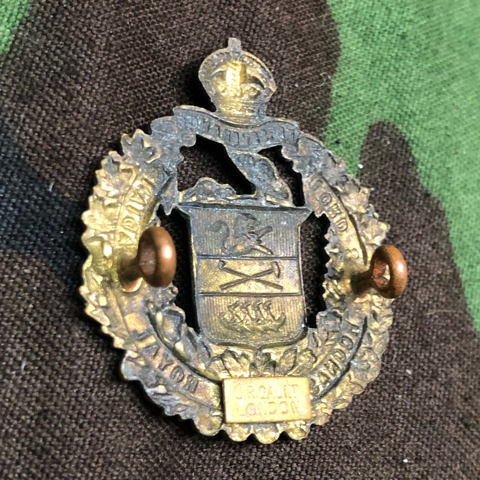 Original Canadian Army Lord Strathcona's Horse (Royal Canadians) Cap Badge - The Militaria Shop