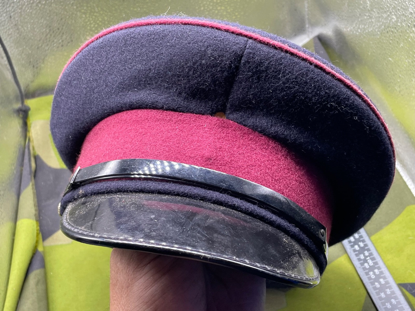 Original British Army Royal Army Medical Corps Peaked Cap - Size 55cm - The Militaria Shop