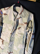 Gulf War US Army DCU Camouflaged Combat Field Coat/Jacket - Small/Short - The Militaria Shop
