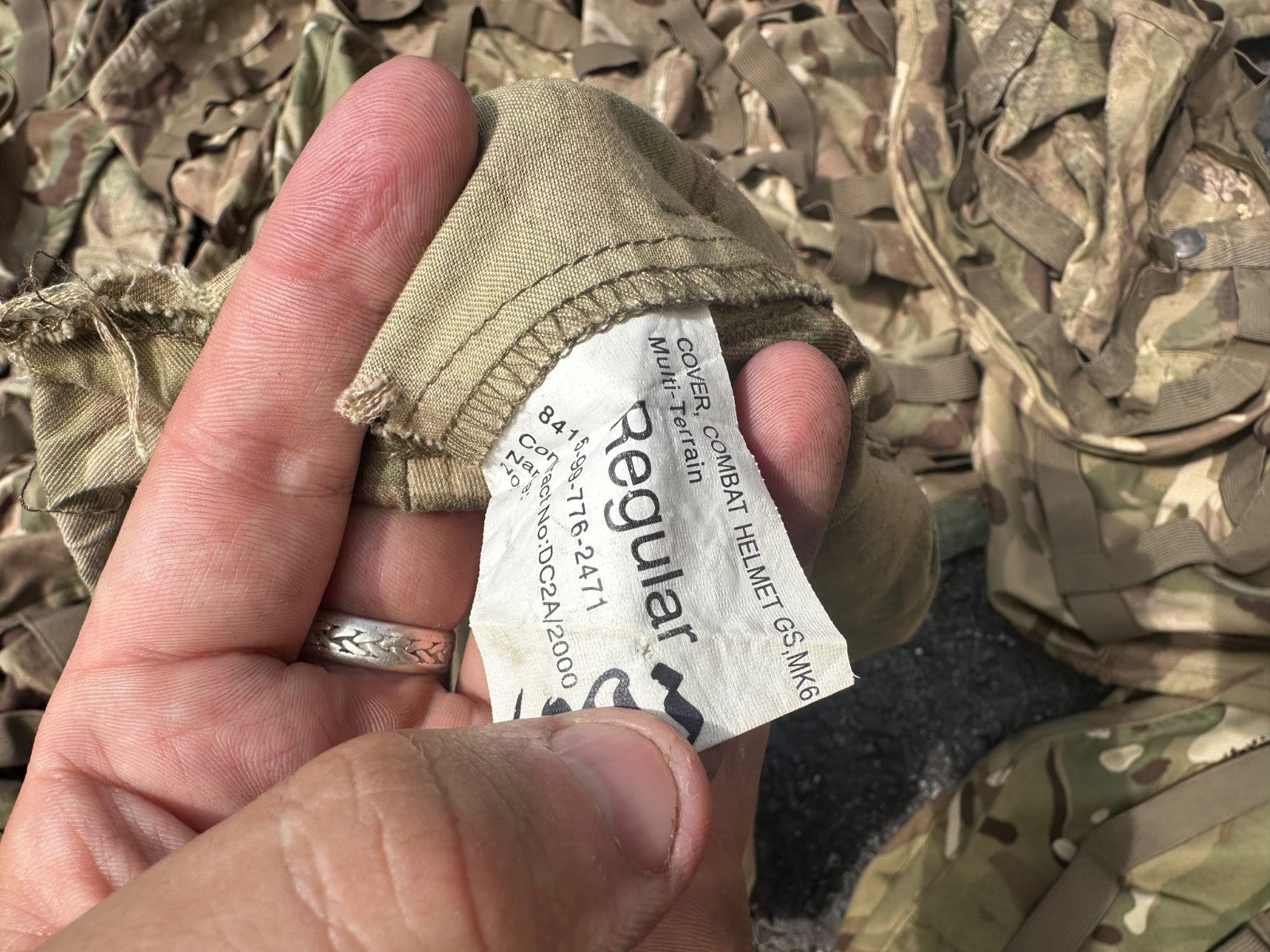 DEALER BULK LOT - 50x MTP Camo Covers Mk6 & Mk7 Mixed Ideal for resale - The Militaria Shop