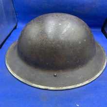 Load image into Gallery viewer, Original British Army Mk2 Combat Helmet - Untouched WW2 Example
