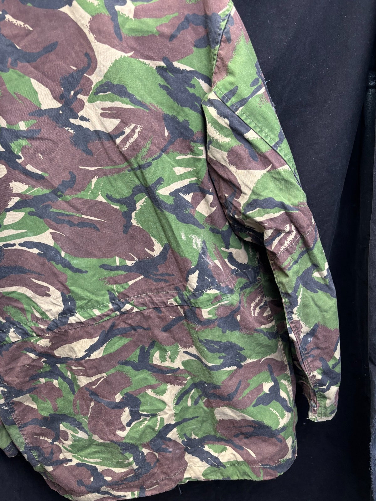 Surplus British Army DPM Pattern Camouflaged Combat Jacket Field-170/96 - The Militaria Shop