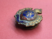 Load image into Gallery viewer, Original British Army Royal Engineers Enamel Brooch / Lapel Badge
