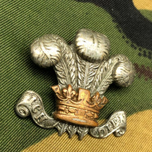 Load image into Gallery viewer, Original British Army WW2 Collar Badge - Royal Wiltshire Yeomanry - The Militaria Shop
