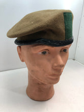 Lade das Bild in den Galerie-Viewer, Genuine British Army Khaki Guards Regimental Beret Hat - Size 62cm
