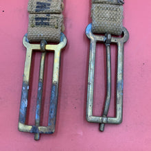 Load image into Gallery viewer, Original WW2 British Army 37 Pattern Webbing Brace Adaptors Pair
