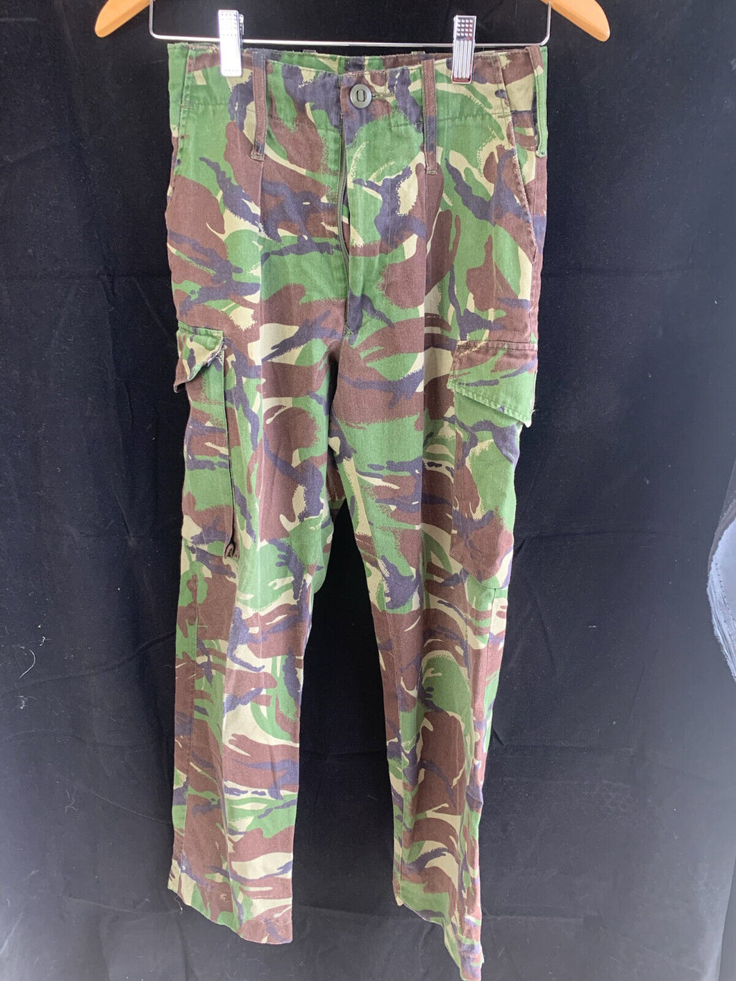 Originale leichte DPM-Kampfhose im Camouflage-Stil der britischen Armee, Größe 72/80/96 