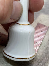 Load image into Gallery viewer, Original Vintage Crested China Ware Bell - SHANKLIN - Isle of Wight
