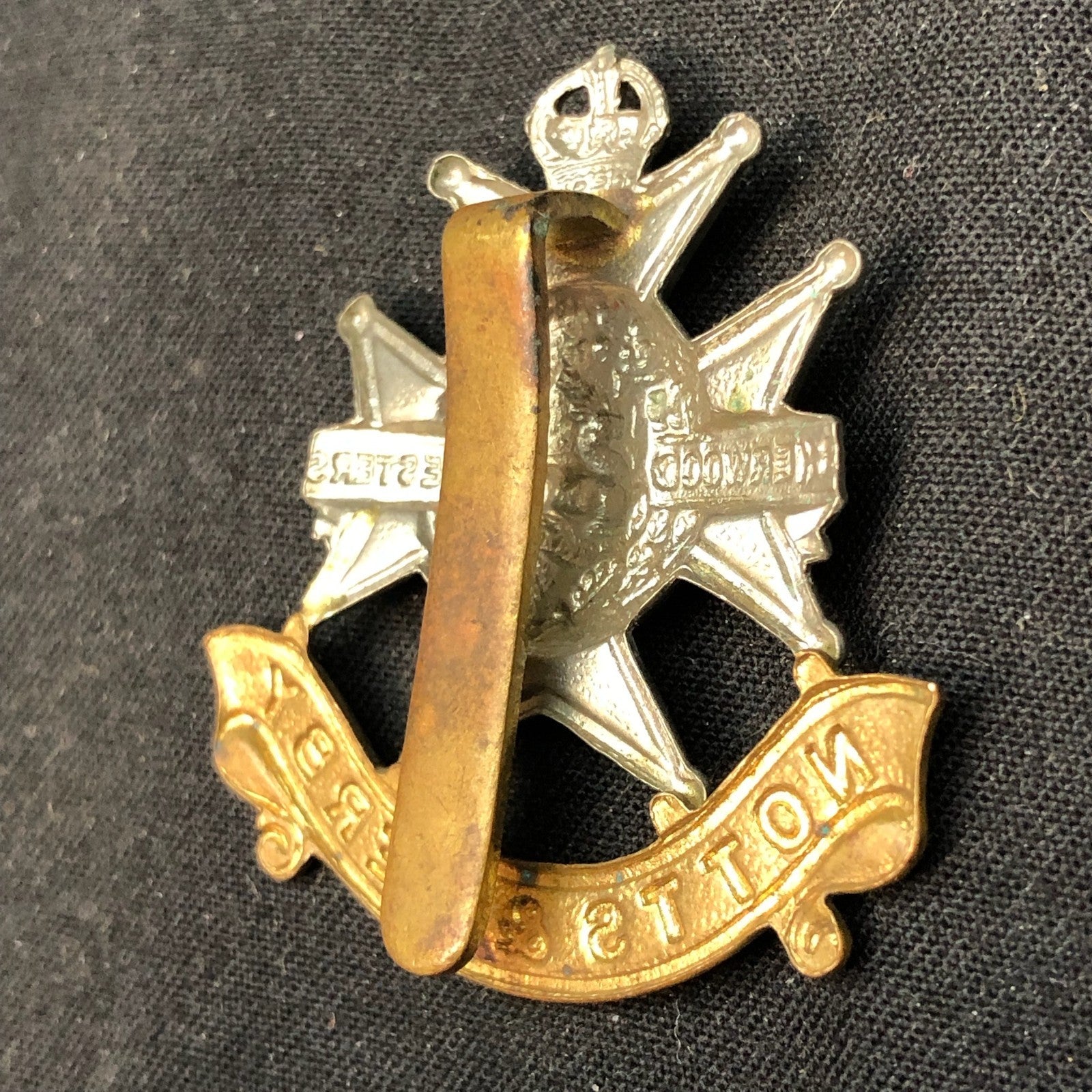 Original WW2 British Army Cap Badge - Sherwood Foresters - The Militaria Shop