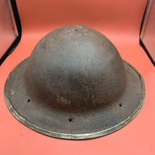 Load image into Gallery viewer, Original WW2 Mk2 British Army Brodie Combat Helmet
