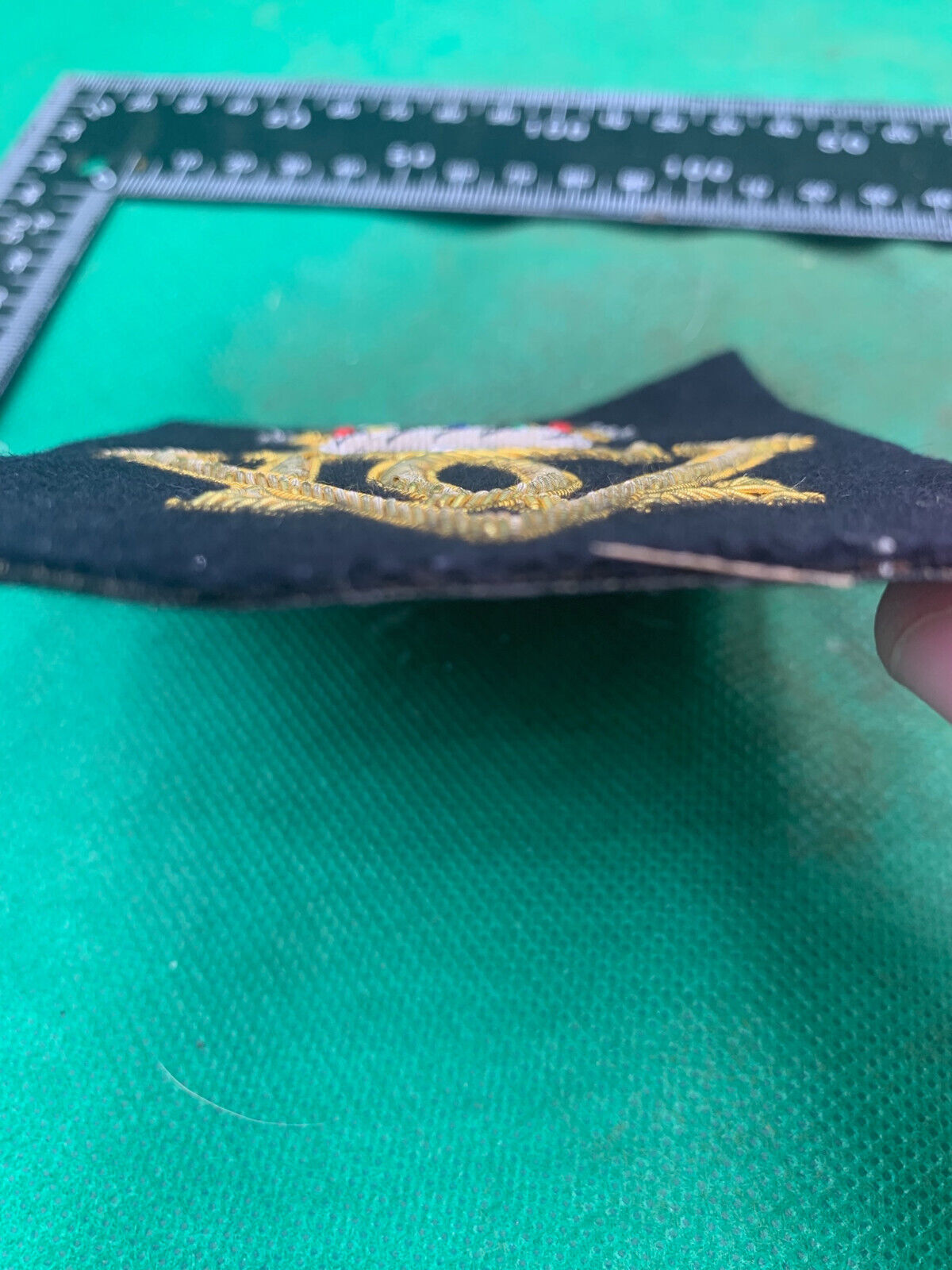 British Army Bullion Embroidered Blazer Badge - 5th Inniskilling Dragoon Guards - The Militaria Shop