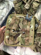 Charger l&#39;image dans la galerie, British Army MTP Camouflage PLCE Empty Double Ammo Ammunition Magazine Pouch
