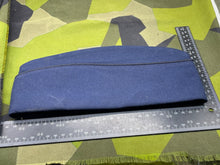 Load image into Gallery viewer, Original US Airforce Officer&#39;s Blue Garrison Cap with Majors Badge - Size 6 7/8 - The Militaria Shop
