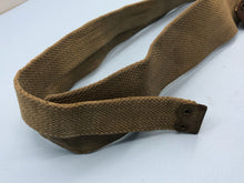 Load image into Gallery viewer, Original WW2 British Army Tan Webbing Shoulder Strap 37 Pattern
