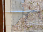 Original WW2 British Army GSGS OS Map of England - Barnstaple - The Militaria Shop