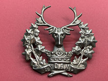 Load image into Gallery viewer, Original WW2 British Army Gordon Highlanders Scottish Cap Badge
