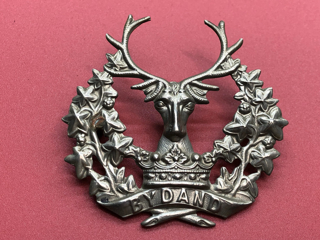 Original WW2 British Army Gordon Highlanders Scottish Cap Badge