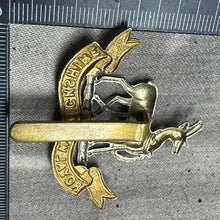 Load image into Gallery viewer, Original WW2 British Army Cap Badge - Royal Warwickshire Regiment
