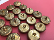 Load image into Gallery viewer, Group of Original WW1 Shropshire Regiment British Army Uniform Buttons
