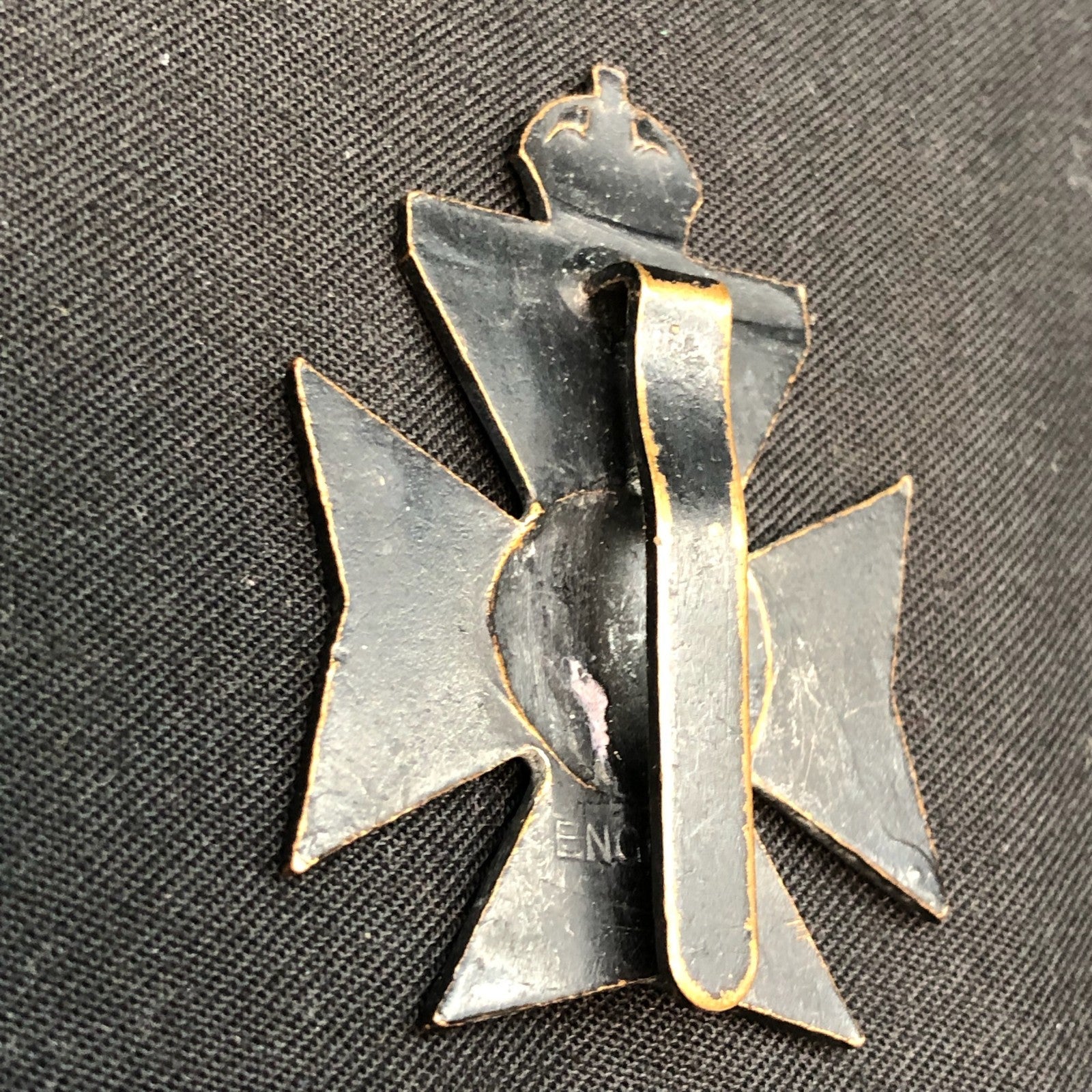 Original WW1 British Army Regimental Cap Badge - King's Royal Rifle Corps KRRC - The Militaria Shop