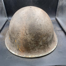 Load image into Gallery viewer, Original WW2 British/Canadian Army Mk3 &quot;Turtle&quot; Combat Helmet - The Militaria Shop
