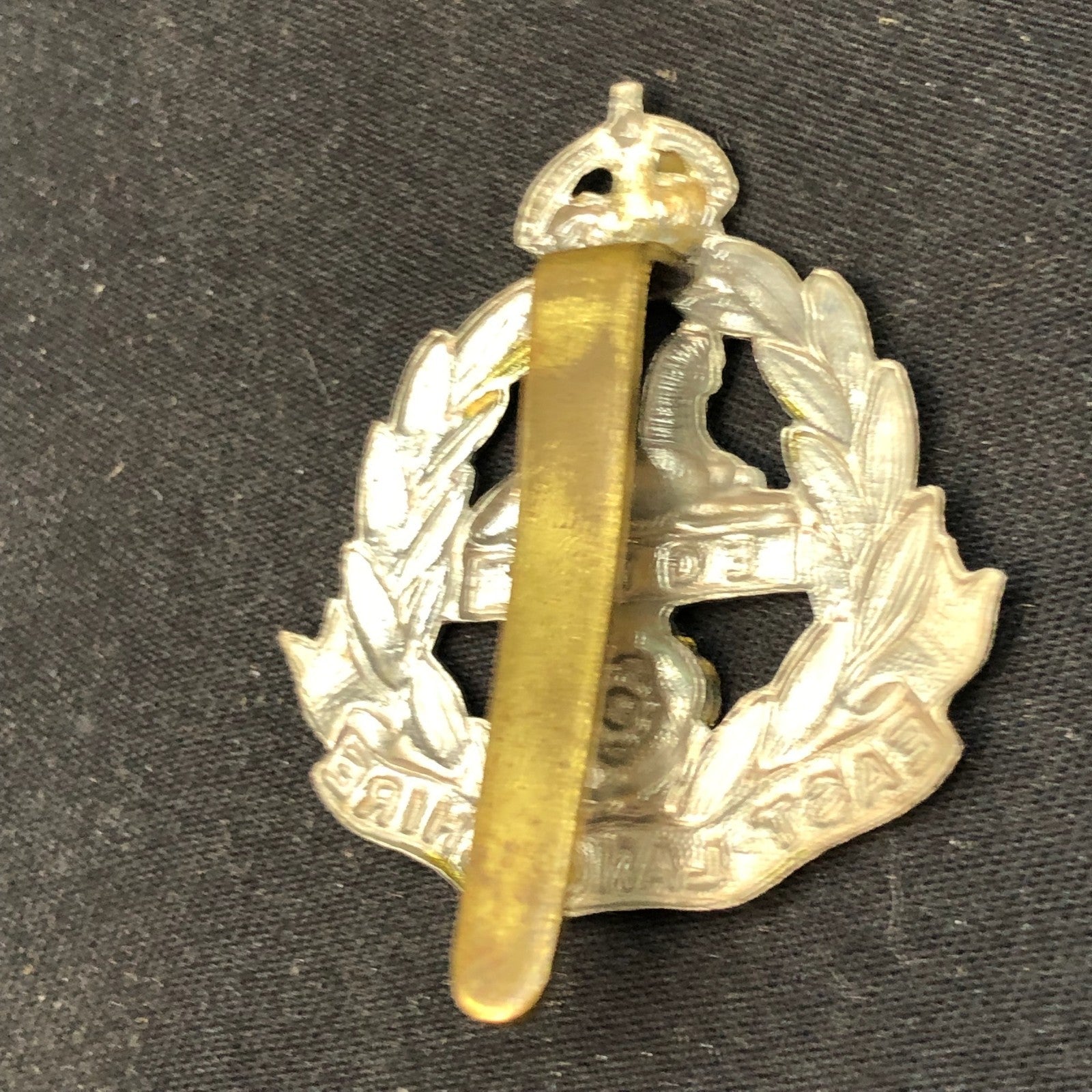 Original WW2 British Army Cap Badge - East Lancashire Regiment - The Militaria Shop
