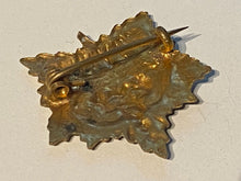 Load image into Gallery viewer, Original WW1 / WW2 Canadian Army, Gilt &amp; Enamel Sweetheart Brooch
