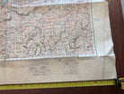 Original WW2 British Army OS Map of Great Britain - St David's & Cardigan - The Militaria Shop