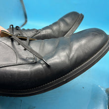 Lade das Bild in den Galerie-Viewer, Austrian Army Black Leather Officers Dress Shoes - Size EU 47 - UK 12 - US 12.5 - The Militaria Shop
