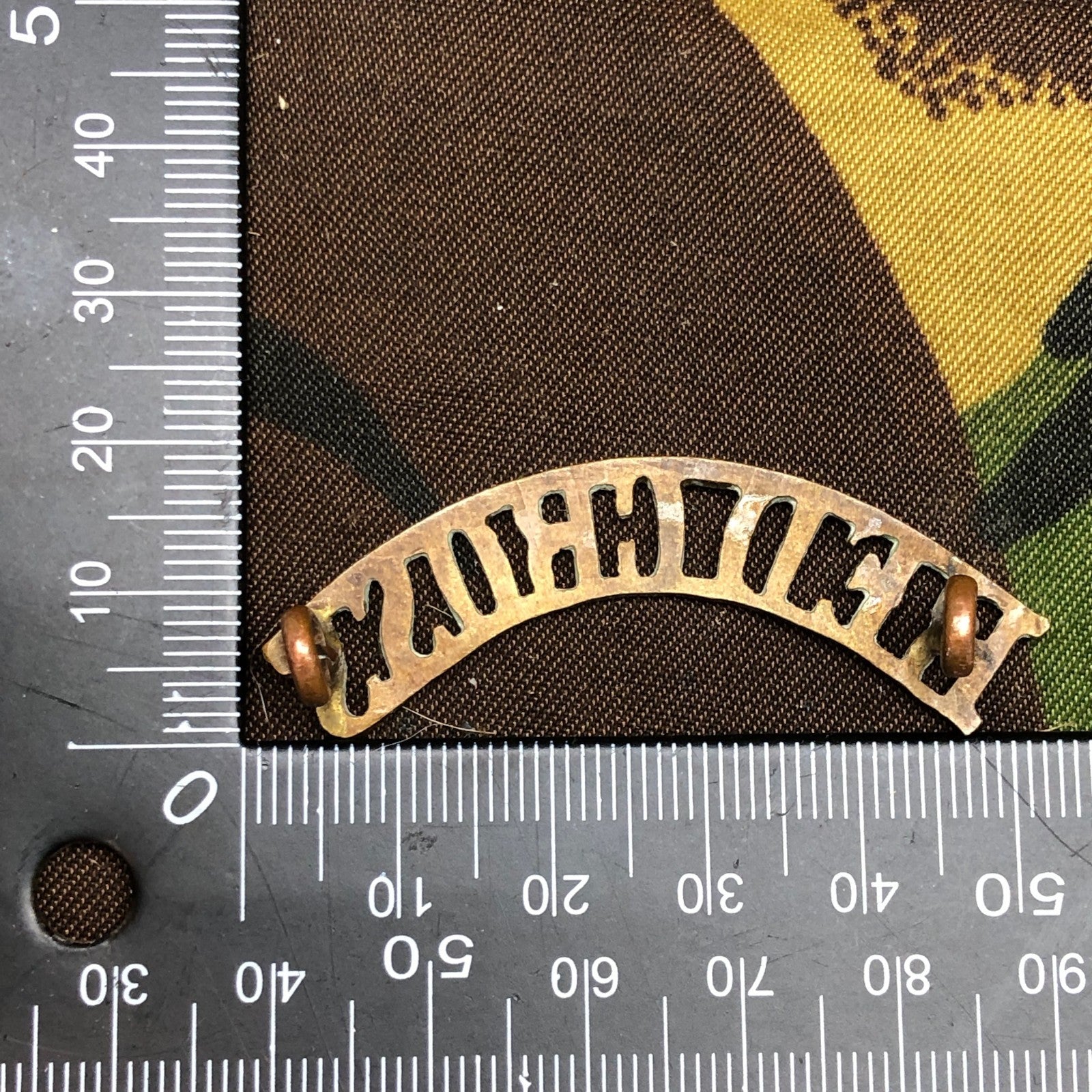 Original WW1 British Army Red Cross Shoulder Title - The Militaria Shop